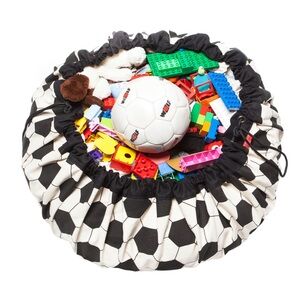 PLAY&GO- Soccer Print Toy Storage Bag [NWOT]